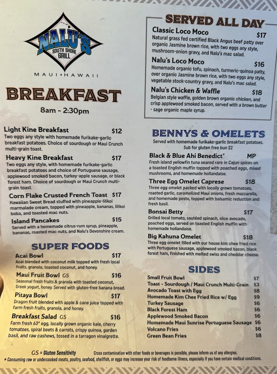 Nalu's South Shore Grill Menu - Image 4