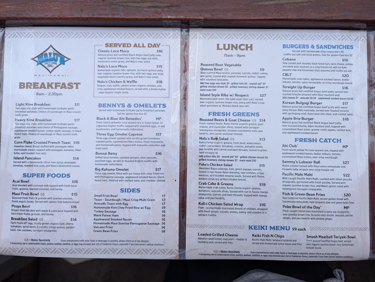 Nalu's South Shore Grill Menu - Image 5
